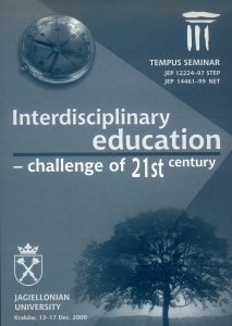 1st Seminar on Interdisciplinary Study Systems at Polish Universities - plakat